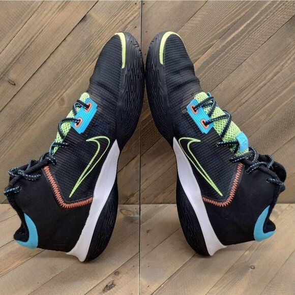 Nike Kyrie Flytrap 4 Black Lime‎ Glow Basketball Sneakers Mens Size 12 Shoes main image 5